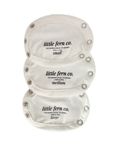 Load image into Gallery viewer, Bamboo Baby Bodysuit Onesie Extender pack with snap compatibility