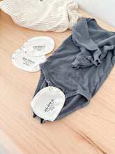 Load image into Gallery viewer, Bamboo Baby Bodysuit Onesie Extender pack with snap compatibility